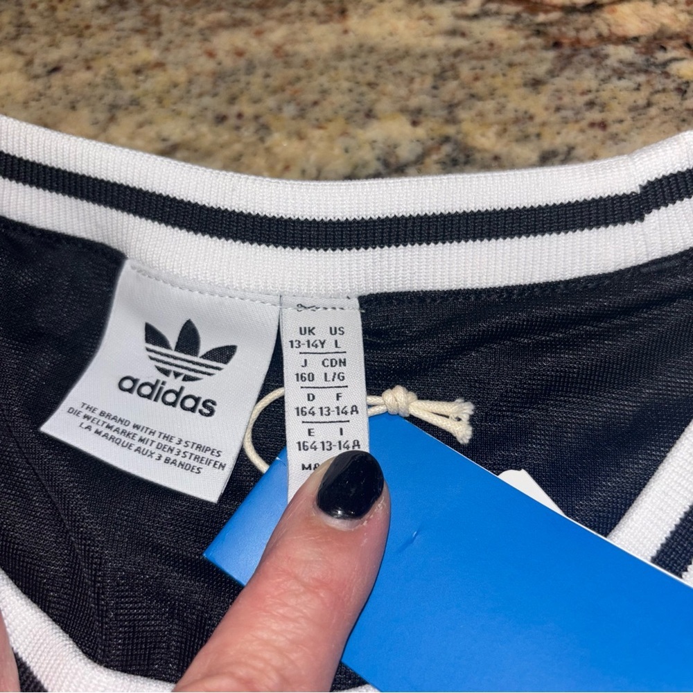 Adidas Youth Jersey Tank Top NWT - Picture 9 of 9
